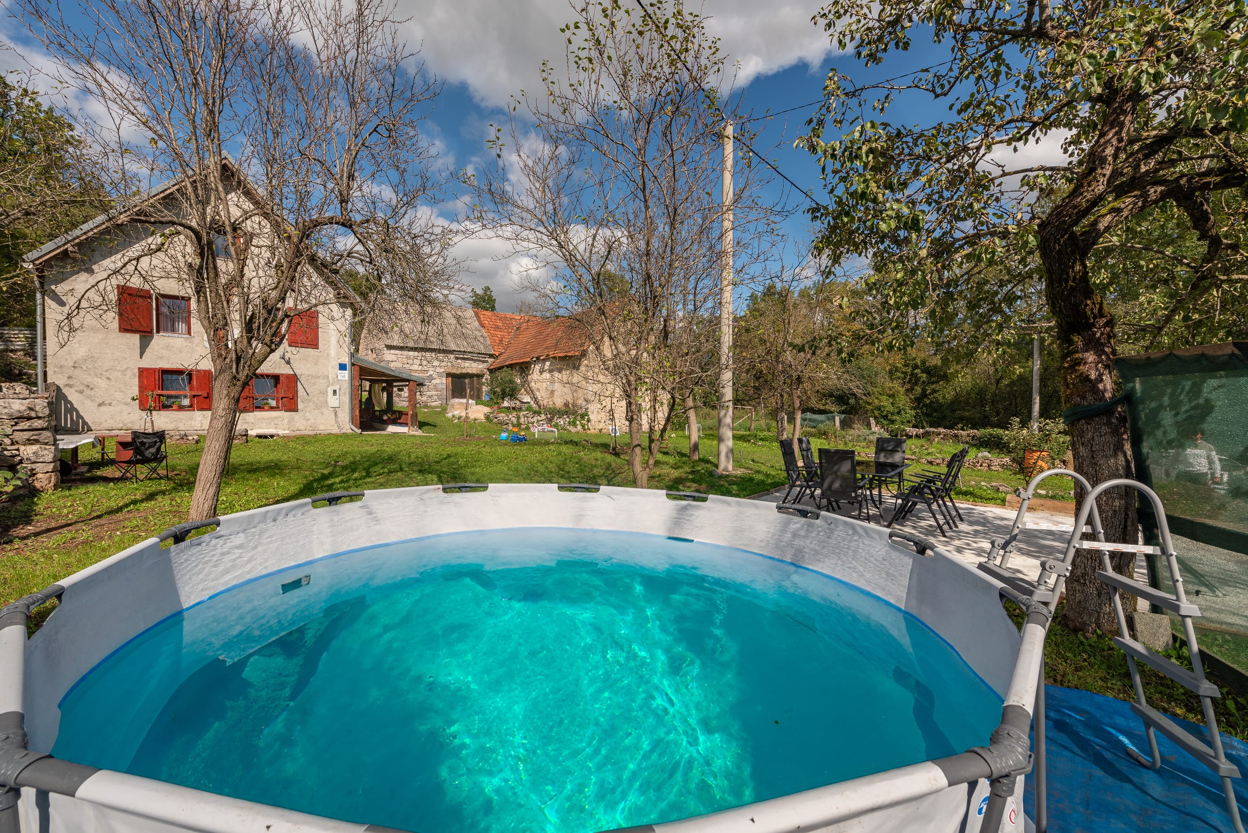 The seasonal pool