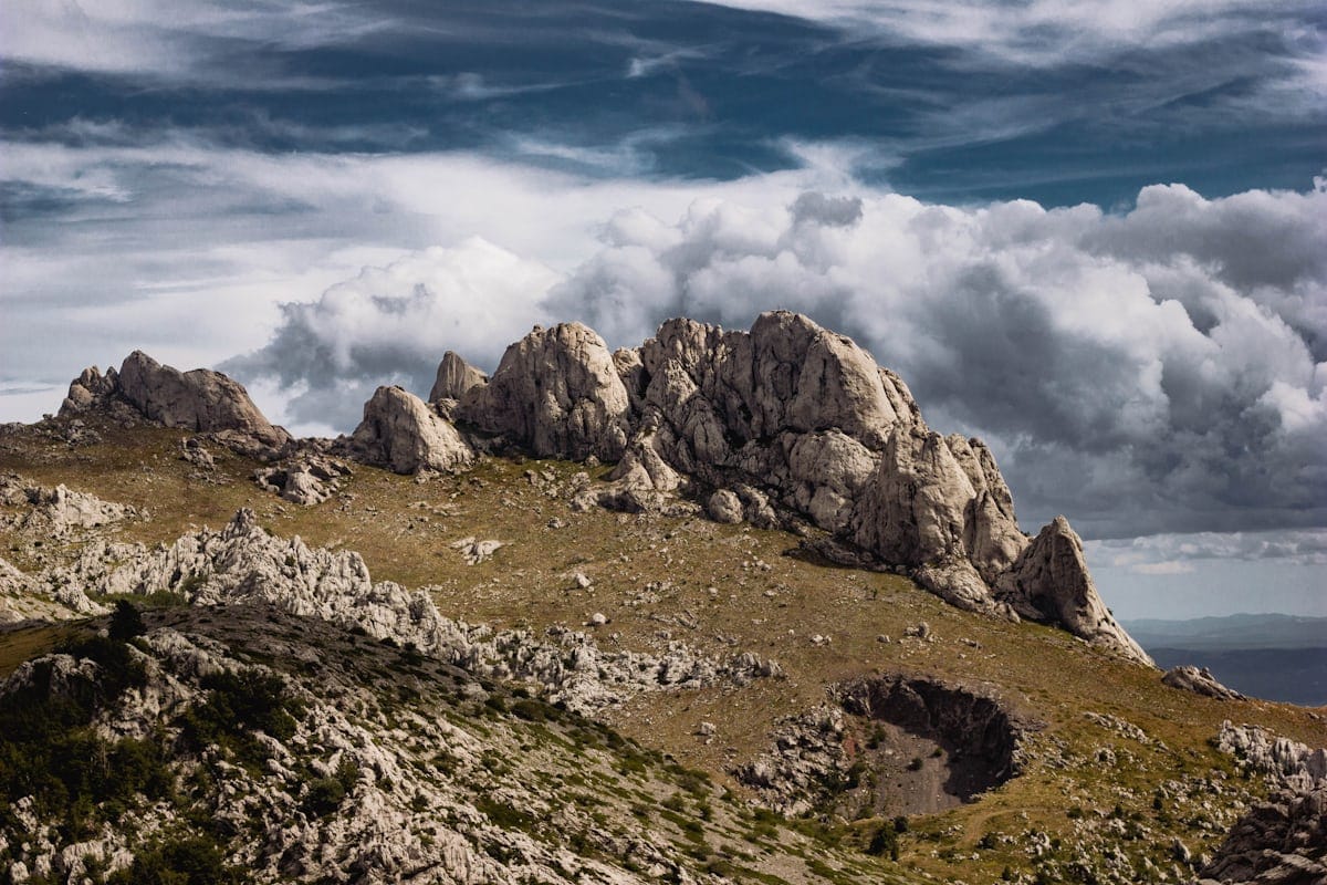 Rocky peaks of Velebit